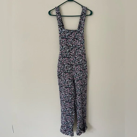 Zara Floral Criss Cross Overalls - Picture 6 of 12